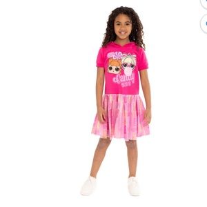 NWT girls LOL surprise dress size 7/8